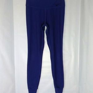 Nike Dri Fit Stretch Legging Joggers Blue Size Small